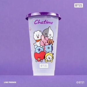 Chatime BT21 Colour Changing Cup